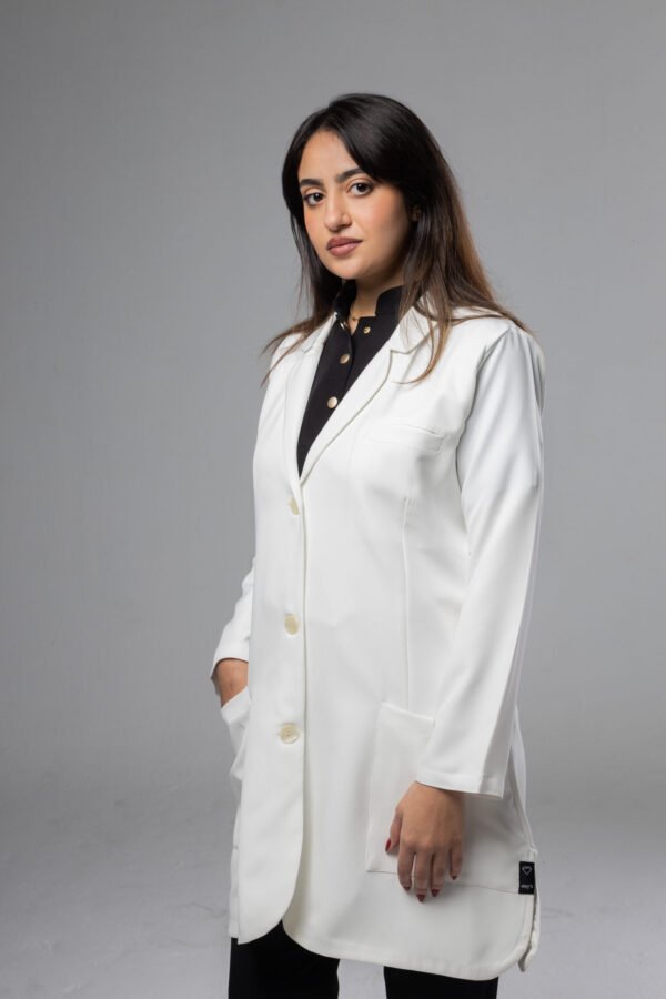 Lab coat - White - Image 3