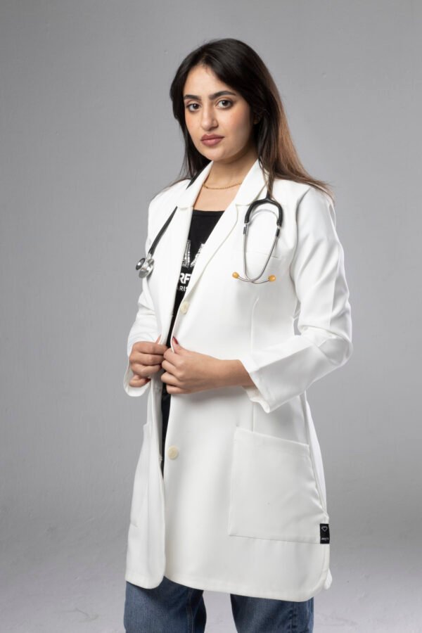 Lab coat - White - Image 4