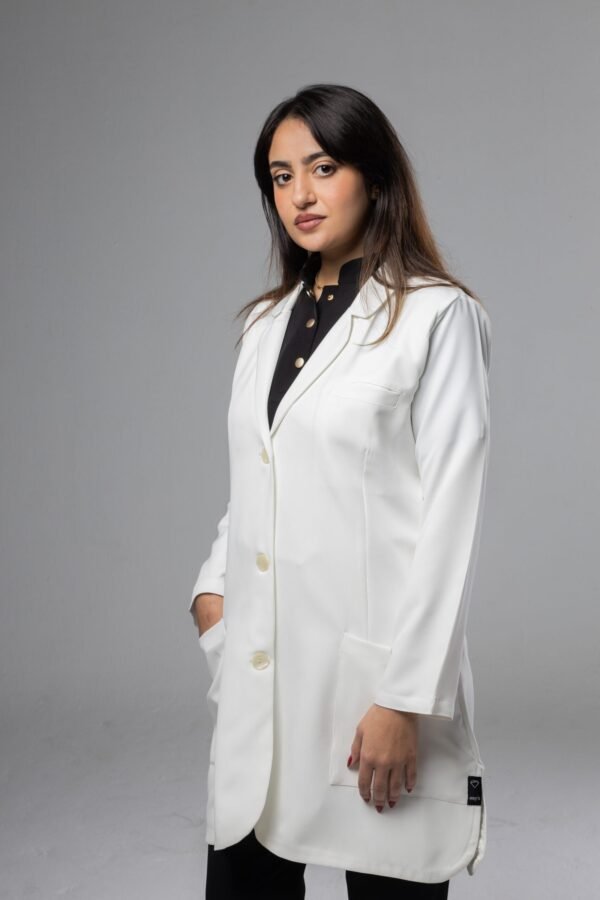 Long Lab coat - White