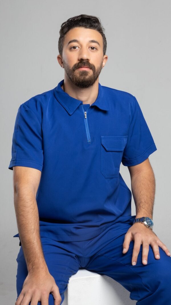 Polo Scrub (Zipper)