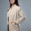 Lab coat with buttons - White